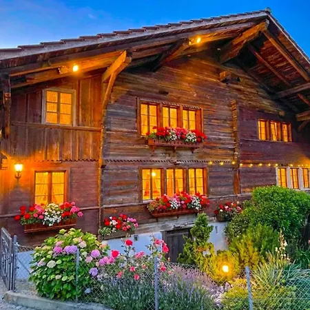 Thun Alps Scenic Views And Concierge By Swisshut Chalé Därligen
